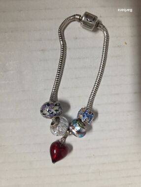 Kay Jewelers Persona 925 Sterling Silver Charm Bracelet